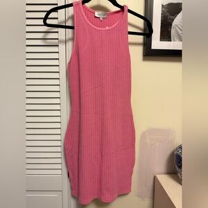 Ruby & Jenna Knit Ribbed Body Con Dress